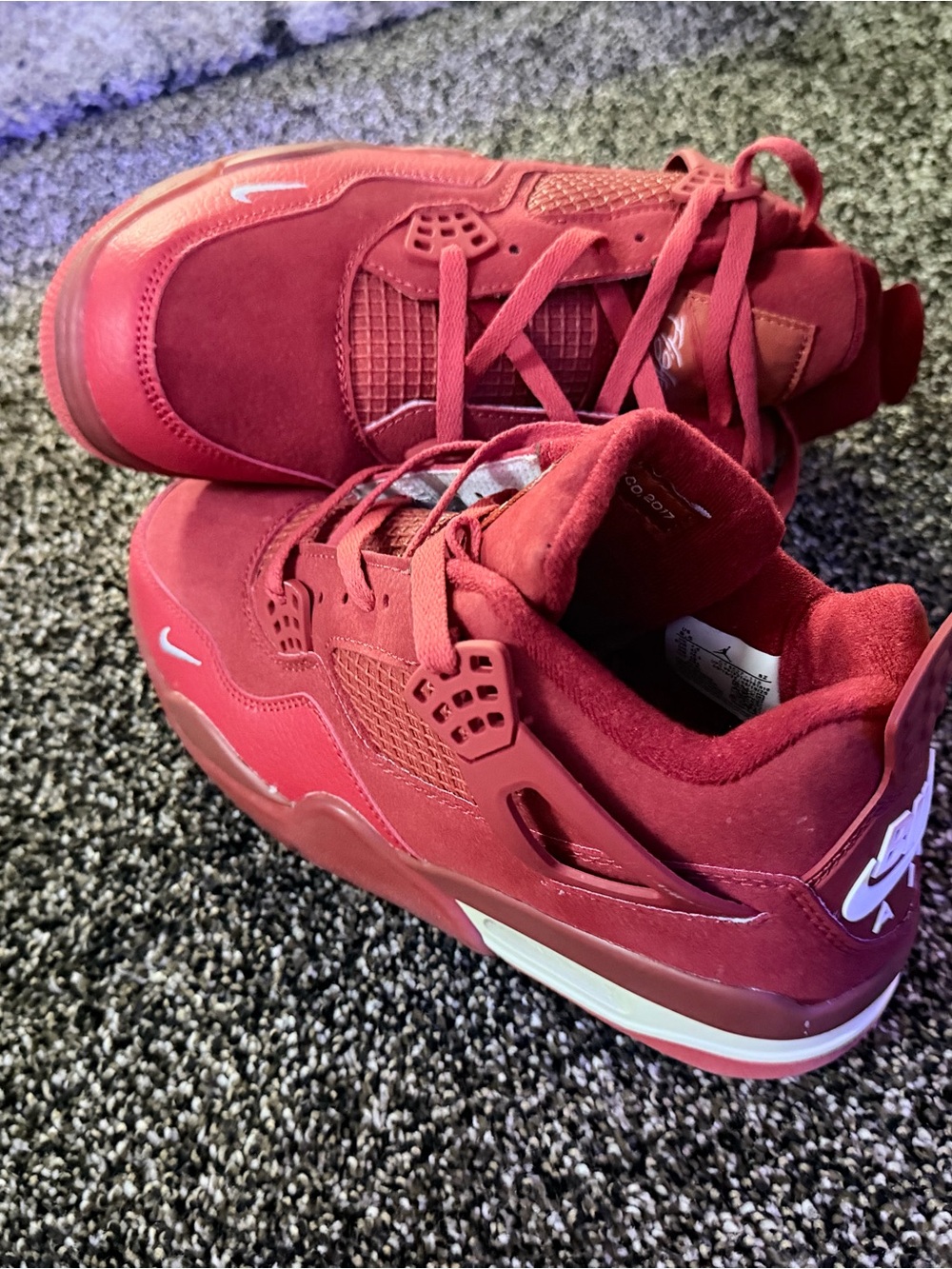 Nike Red Men's Athletic Sneakers